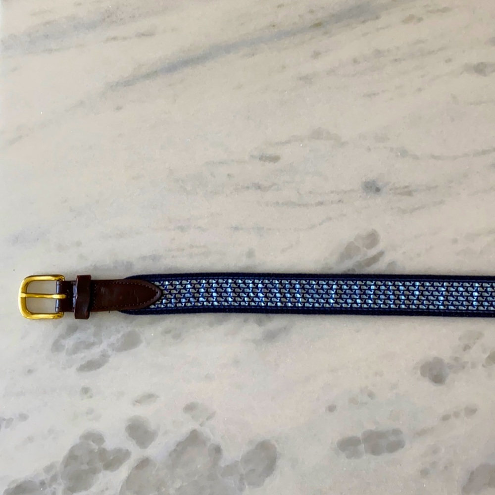 Vineyard Vines Whale Belt 30”